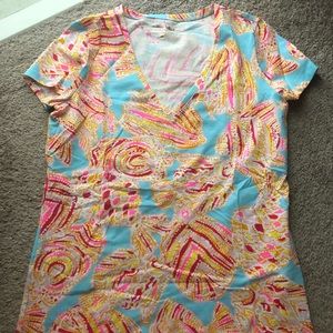 Nwot Lilly Pulitzer Michele tee, medium